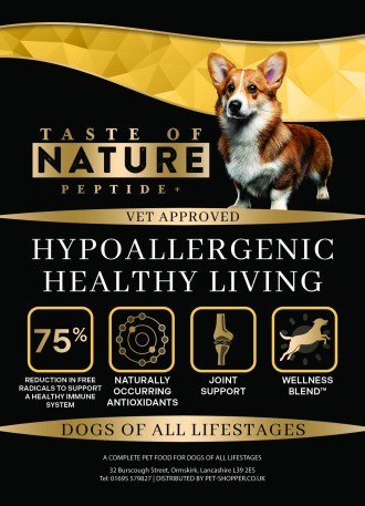 Taste of Nature Healthy Living Peptide+ Dog Food 1.5kg
